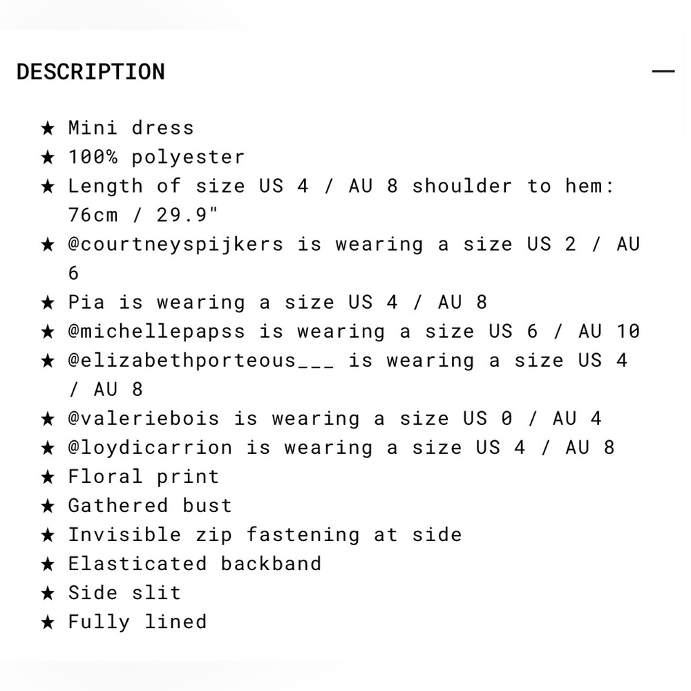 Freya Mini Dress - Picture 14 of 16